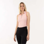 ANKY Polo ATC241202 Mouwloos Pale Rosette ANKY Polo ATC241202 Mouwloos Pale Rosette