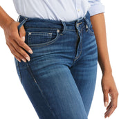 Ariat Jeans Real Perfect Rise Abby Straight Dames Mackenzie Blue Ariat Jeans Real Perfect Rise Abby Straight Dames Mackenzie Blue