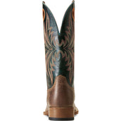 Ariat Western Boot Granger Ultra Heren Brown Bark/Sea Green Ariat Western Boot Granger Ultra Heren Brown Bark/Sea Green