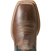 Ariat Western Boot Granger Ultra Heren Brown Bark/Sea Green Ariat Western Boot Granger Ultra Heren Brown Bark/Sea Green