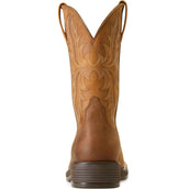 Ariat Western Boot Ridgeback Heren Oily Distressed Tan Ariat Western Boot Ridgeback Heren Oily Distressed Tan