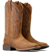 Ariat Westernlaarzen Hybrid Ranchwork Dames Distressed Tan Ariat Westernlaarzen Hybrid Ranchwork Dames Distressed Tan