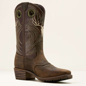 Ariat Westernlaarzen Hybrid Roughstock Antler Heren Wild Taupe/Espresso Ariat Westernlaarzen Hybrid Roughstock Antler Heren Wild Taupe/Espresso