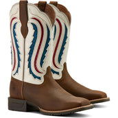 Ariat Westernlaarzen Hybrid Ranchwork Venttek Dames Distressed Brown/Crema Ariat Westernlaarzen Hybrid Ranchwork Venttek Dames Distressed Brown/Crema