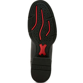 Ariat Westernlaarzen Round Up Stretchfit Dames Black Deertan/Garnet Emboss Ariat Westernlaarzen Round Up Stretchfit Dames Black Deertan/Garnet Emboss