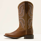 Ariat Westernlaarzen Cattle Caite Dames Distressed Brown/Adobe Clay Ariat Westernlaarzen Cattle Caite Dames Distressed Brown/Adobe Clay
