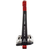 Acavallo Stijgbeugels REL-X Easy Rood/Zwart Acavallo Stijgbeugels REL-X Easy Rood/Zwart