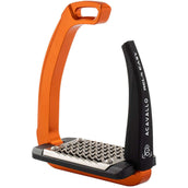 Acavallo Stijgbeugels REL-X Easy Oranje/Zwart Acavallo Stijgbeugels REL-X Easy Oranje/Zwart