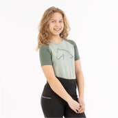 BR T-Shirt Eevolv Ishaura Slate Grijs BR T-Shirt Eevolv Ishaura Slate Grijs