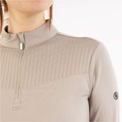 BR Pullover AW25 Half-Zip Jara Dames Moon Rock BR Pullover AW25 Half-Zip Jara Dames Moon Rock