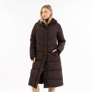 ANKY Lange Jas AW25 Puffer Chocolate Torte ANKY Lange Jas AW25 Puffer Chocolate Torte