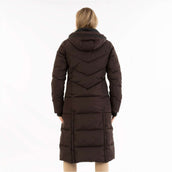 ANKY Lange Jas AW25 Puffer Chocolate Torte ANKY Lange Jas AW25 Puffer Chocolate Torte