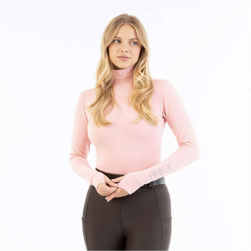 ANKY Shirt AW25 Mockneck Bridal Rose ANKY Shirt AW25 Mockneck Bridal Rose