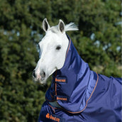 Bucas Therapy Turnout Neck Navy/Orange Bucas Therapy Turnout Neck Navy/Orange