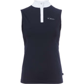 Cavallo Wedstrijdshirt CavalHalfzip Mouwloos Donkerblauw Cavallo Wedstrijdshirt CavalHalfzip Mouwloos Donkerblauw