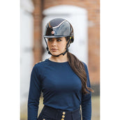 Charles Owen Cap Kylo Sparkly MIPS Black Gloss/Rose Gold Charles Owen Cap Kylo Sparkly MIPS Black Gloss/Rose Gold