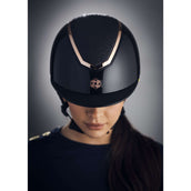 Charles Owen Cap Kylo Sparkly MIPS Black Gloss/Rose Gold Charles Owen Cap Kylo Sparkly MIPS Black Gloss/Rose Gold