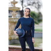 Charles Owen Cap Kylo Wide Peak MIPS Navy Matte/Pewter Charles Owen Cap Kylo Wide Peak MIPS Navy Matte/Pewter