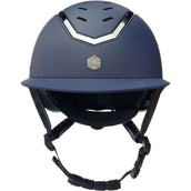 Charles Owen Cap Kylo Wide Peak Navy Matte/Pewter Charles Owen Cap Kylo Wide Peak Navy Matte/Pewter