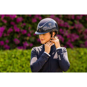 Charles Owen Cap Kylo Sparkly MIPS Navy Gloss/Pewter Charles Owen Cap Kylo Sparkly MIPS Navy Gloss/Pewter