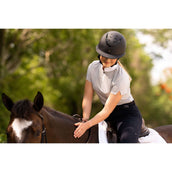 Charles Owen Cap Kylo Wide Peak Black Matte/Black Gloss Charles Owen Cap Kylo Wide Peak Black Matte/Black Gloss