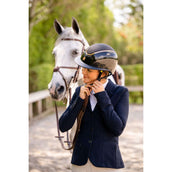 Charles Owen Cap Kylo Sparkly Wide Peak MIPS Navy Gloss/Pewter Charles Owen Cap Kylo Sparkly Wide Peak MIPS Navy Gloss/Pewter