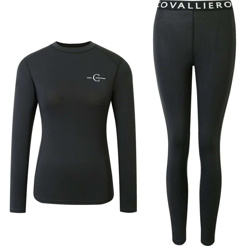 Covalliero Ondergoed Set AW25 Zwart Covalliero Ondergoed Set AW25 Zwart