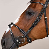 Dyon Hoofdstel Round Leather Zwart Dyon Hoofdstel Round Leather Zwart