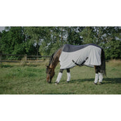 EQUITHÈME Vliegendeken Flycool Standard Navy/Wit EQUITHÈME Vliegendeken Flycool Standard Navy/Wit