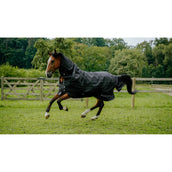 EQUITHÈME Regendeken TYREX Lumin 600D 0g Zwart EQUITHÈME Regendeken TYREX Lumin 600D 0g Zwart