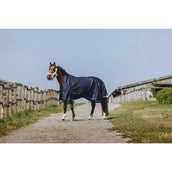 EQUITHÈME Outdoordeken Classic 1200D High Neck 200g Navy EQUITHÈME Outdoordeken Classic 1200D High Neck 200g Navy