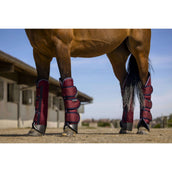 EQUITHÈME Transportbeschermers 1200D Renforcé Burgundy EQUITHÈME Transportbeschermers 1200D Renforcé Burgundy