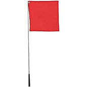 Hippotonic Trainingsstok Ethologisch met Vlag Rood Hippotonic Trainingsstok Ethologisch met Vlag Rood