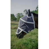 EQUITHÈME Vliegenmasker Hoop met UV-Bescherming Navy EQUITHÈME Vliegenmasker Hoop met UV-Bescherming Navy
