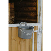 Hippotonic Voerbak met Hengsel Donkergrijs Hippotonic Voerbak met Hengsel Donkergrijs