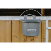 Hippotonic Voerbak met Hengsel Donkergrijs Hippotonic Voerbak met Hengsel Donkergrijs