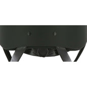 EQUITHÈME Cap Glint Mat Zwart/Zwart EQUITHÈME Cap Glint Mat Zwart/Zwart