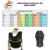 eQuick Rugbeschermer CB Zwart eQuick Rugbeschermer CB Zwart