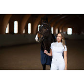 Equestrian Stockholm Wedstrijdshirt Crystal Champion Wit Equestrian Stockholm Wedstrijdshirt Crystal Champion Wit