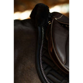 Equestrian Stockholm Zadeldekje Vegan Fur Springen Crystal Black Equestrian Stockholm Zadeldekje Vegan Fur Springen Crystal Black