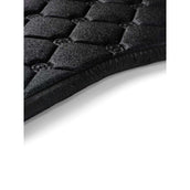 Equestrian Stockholm Zadeldekje Dressuur All Black Glimmer Equestrian Stockholm Zadeldekje Dressuur All Black Glimmer