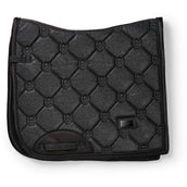 Equestrian Stockholm Zadeldekje Dressuur All Black Glimmer Equestrian Stockholm Zadeldekje Dressuur All Black Glimmer