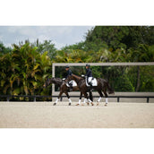 Equestrian Stockholm Bandages White Silver Equestrian Stockholm Bandages White Silver