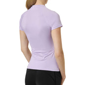 Equestrian Stockholm Shirt Dynamic Short Sleeve Lavender Equestrian Stockholm Shirt Dynamic Short Sleeve Lavender