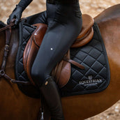 Equestrian Stockholm Zadeldekje Line Springen Zwart Equestrian Stockholm Zadeldekje Line Springen Zwart