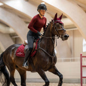 Equestrian Stockholm Zadeldekje Line Springen Bordeaux Equestrian Stockholm Zadeldekje Line Springen Bordeaux