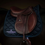 Equestrian Stockholm Zadeldekje Line Springen Navy Equestrian Stockholm Zadeldekje Line Springen Navy
