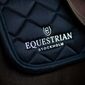 Equestrian Stockholm Zadeldekje Line Springen Navy Equestrian Stockholm Zadeldekje Line Springen Navy