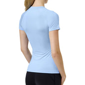 Equestrian Stockholm Shirt Dynamic Short Sleeve Midsummer Blue Equestrian Stockholm Shirt Dynamic Short Sleeve Midsummer Blue