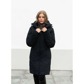 Equestrian Stockholm Winterjas Denali Black Mocha Equestrian Stockholm Winterjas Denali Black Mocha